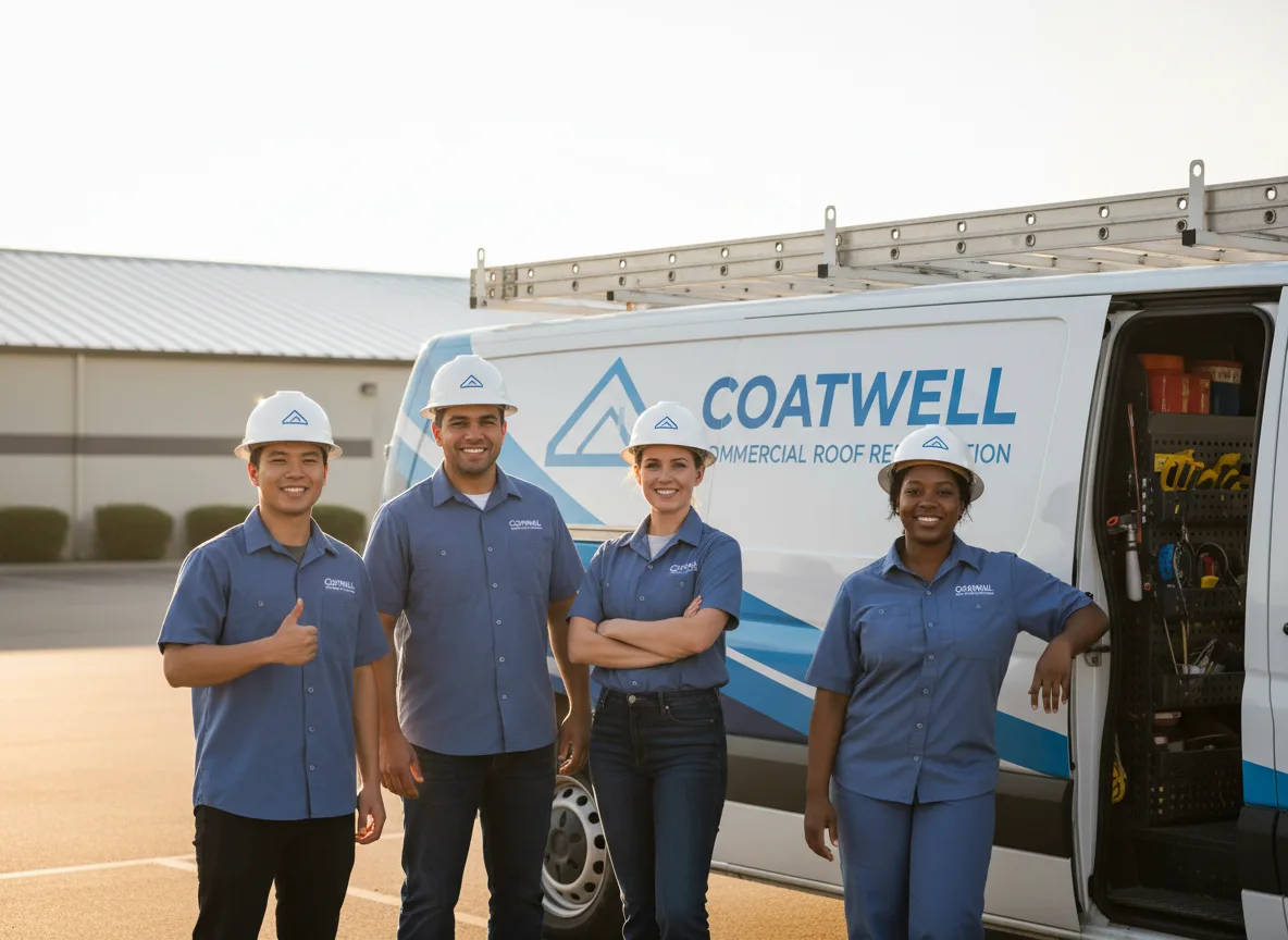 Commercial roof coating company in Wiota, IA